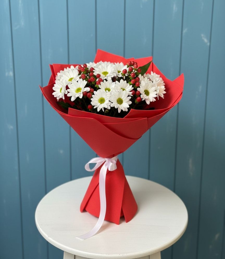 Букет цветов из: Хризантемы в Палласовке