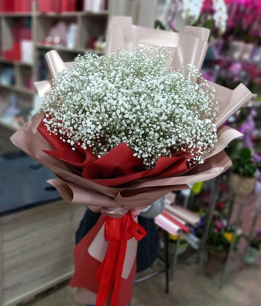 Букет Белые хлопья в Палласовке Букет цветов из: Гипсофила в Палласовке
