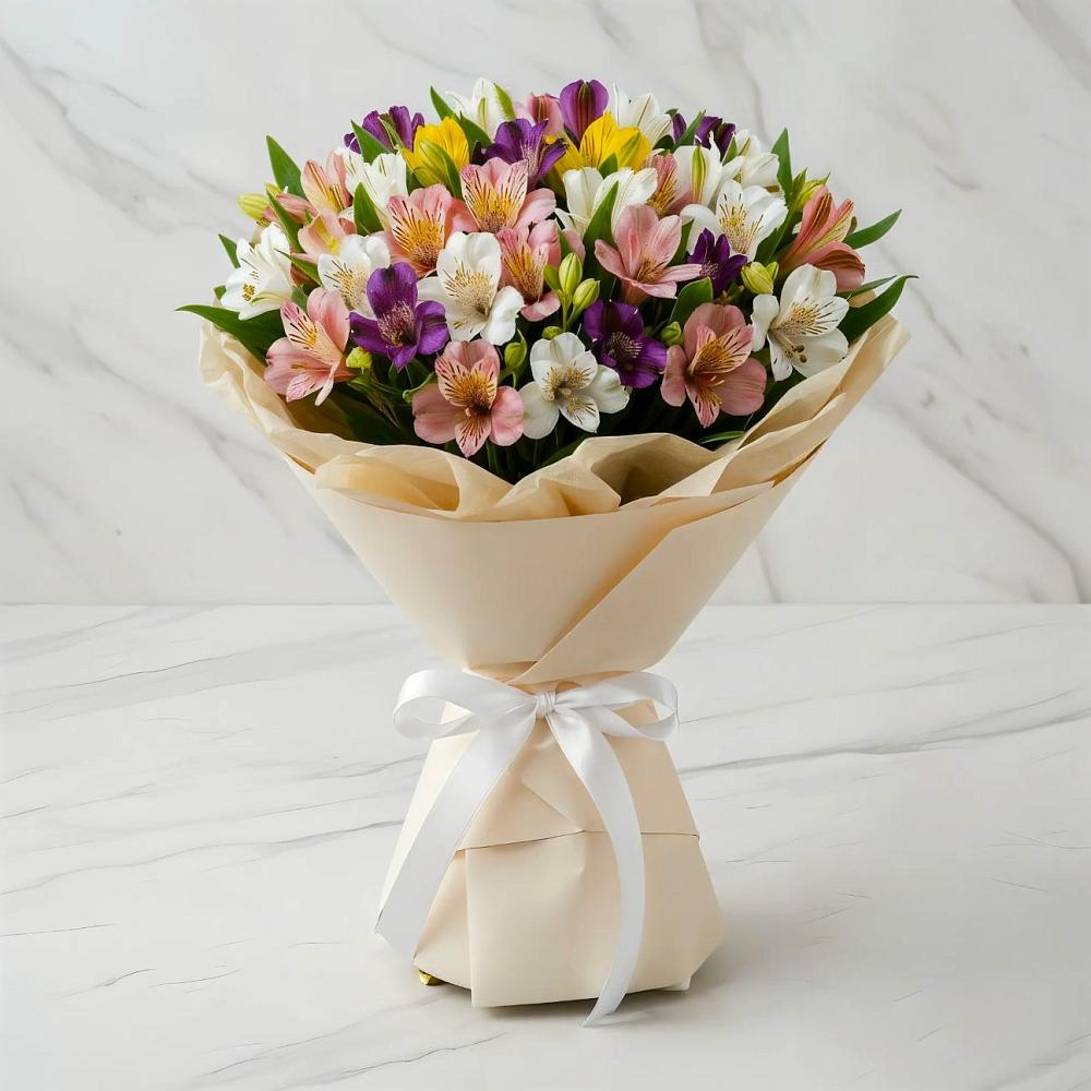 Букет цветов из: Альстромерии в Палласовке