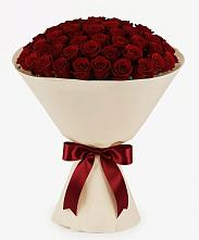 Букет 101 Бордовая роза Блэк Бакарра в Палласовке