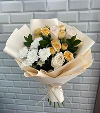 Букет цветов из:  Розы и Хризантемы в Палласовке