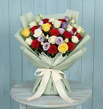 Букет цветов из:  Розы в Палласовке