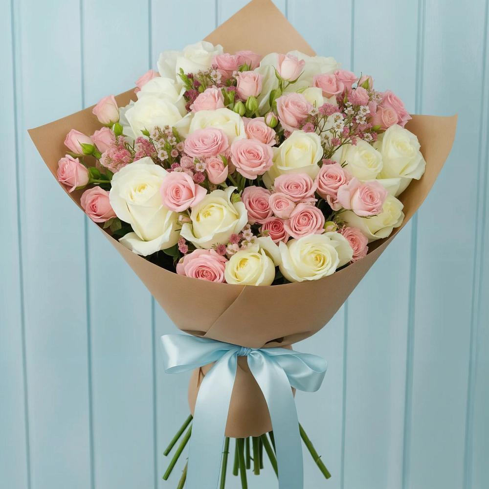 Букет цветов из: Розы в Палласовке