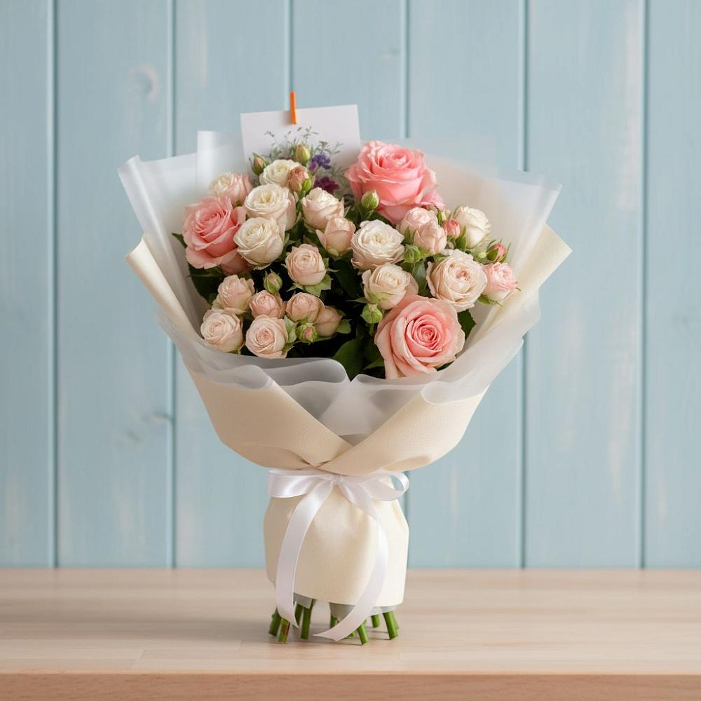 Букет цветов из: Розы в Палласовке