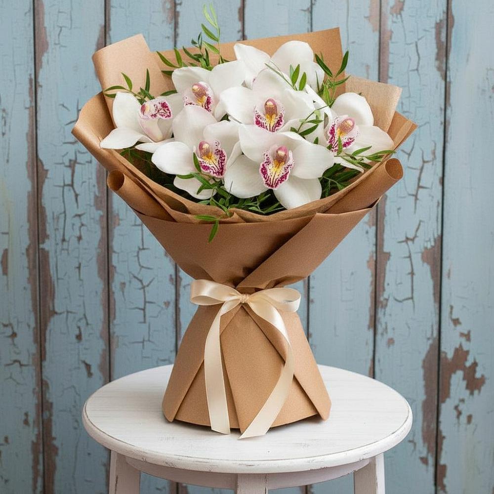 Букет цветов из: Орхидеи и Розы в Палласовке