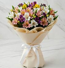Букет цветов из:  Альстромерии #REPLACE_PRED# Палласовке