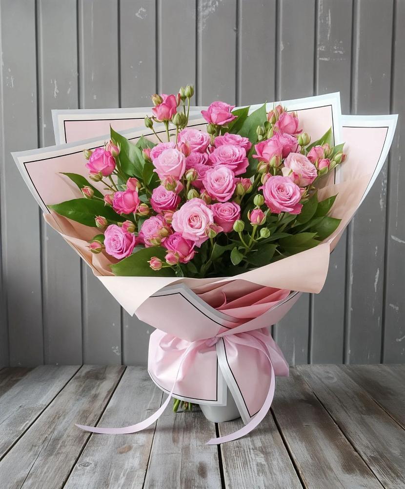 Букет Розовый кустик в Палласовке