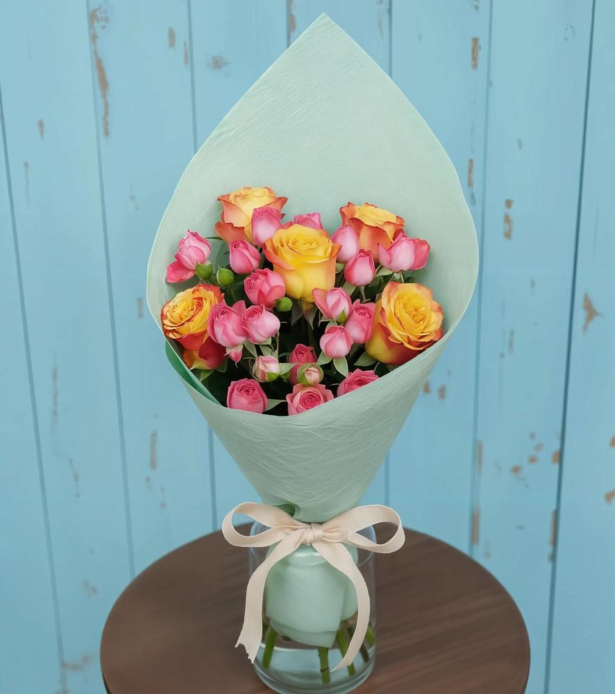 Букет цветов из: Розы в Палласовке