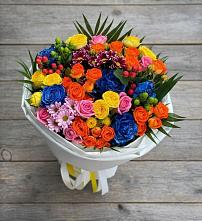 Букет цветов из:  Розы и Хризантемы в Палласовке