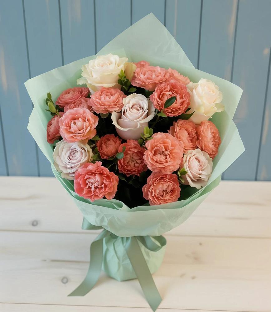 Букет цветов из: Розы в Палласовке