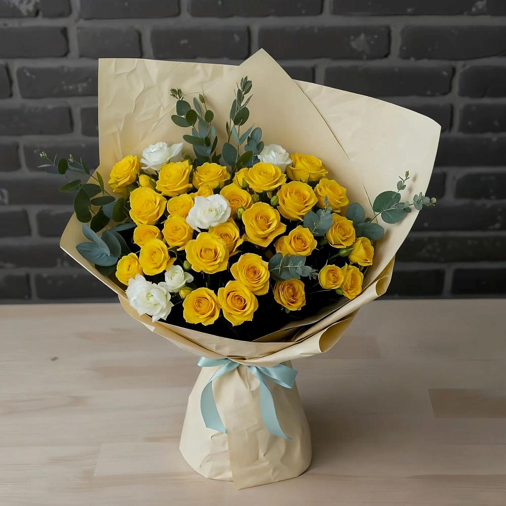 Букет цветов из: Розы в Палласовке