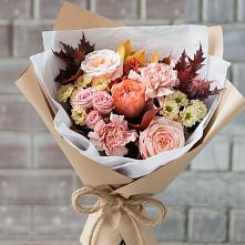 Букет цветов из:  Гвоздики, Хризантемы и Розы в Палласовке