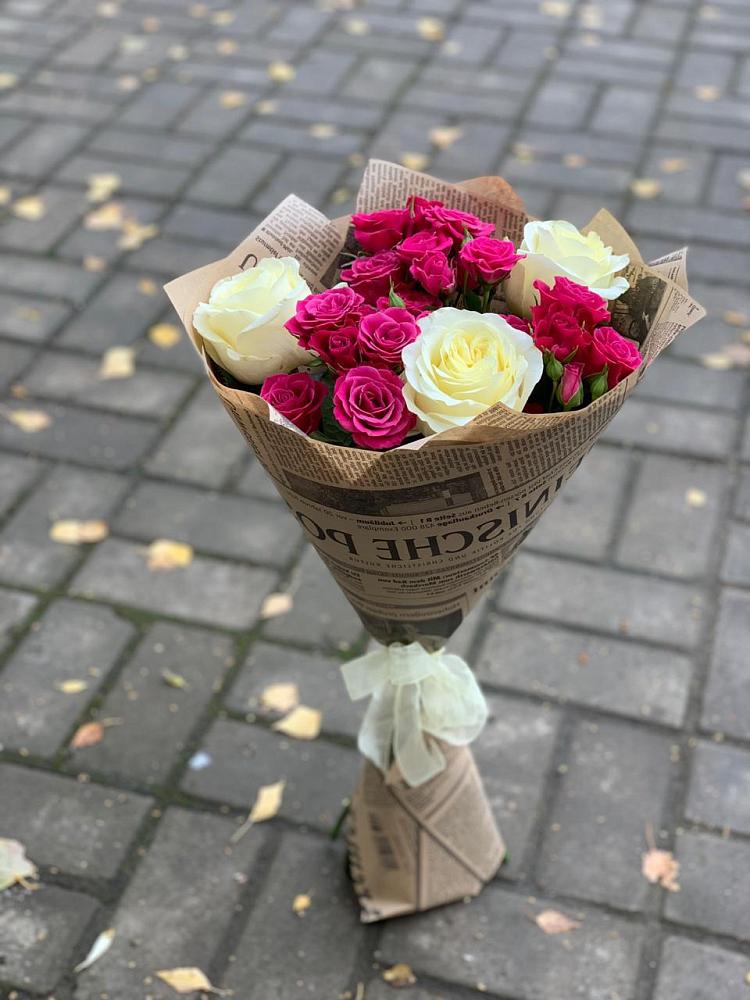 Букет цветов из: Розы в Палласовке